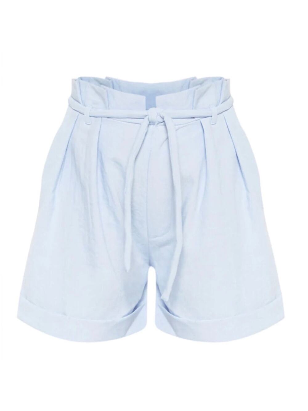PrettyLittleThing Lilac Linen Shorts Size 6